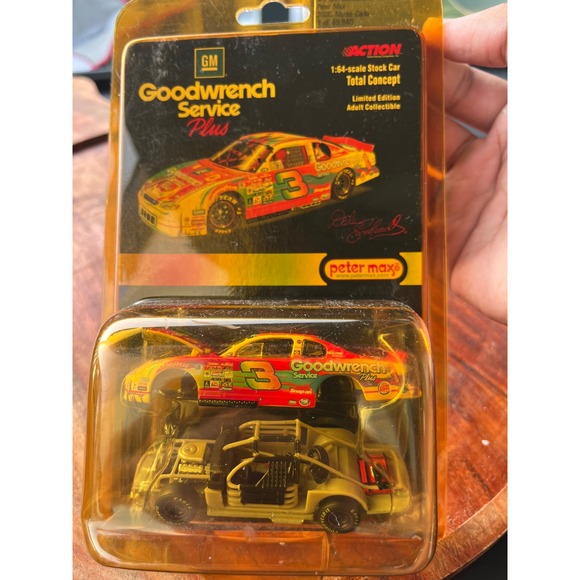 Action Racing Collectibles Other - Dale Earnhardt #3 GM Goodwrench Service Plus Peter Max 1 64 Scale Diecast